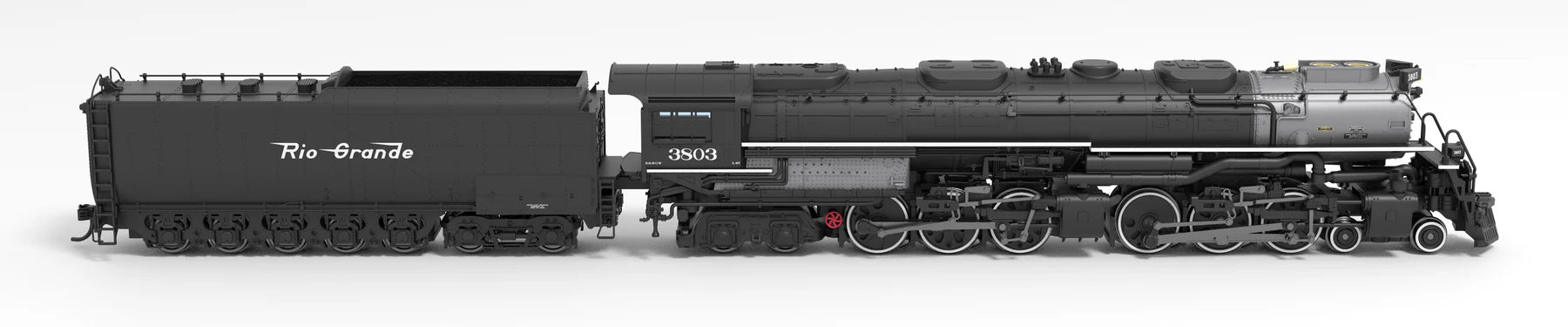 BLI N Scale 4-6-6-4 Challenger Steam Loco Rio Grande D&RGW - Paragon4 (DC/DCC/Sound/Smoke)