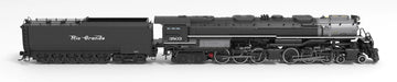 BLI N Scale 4-6-6-4 Challenger Steam Loco Rio Grande D&RGW - Paragon4 (DC/DCC/Sound/Smoke)
