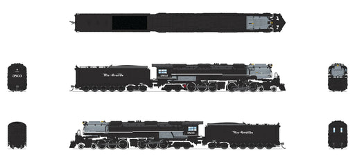 BLI N Scale 4-6-6-4 Challenger Steam Loco Rio Grande D&RGW - Stealth DC