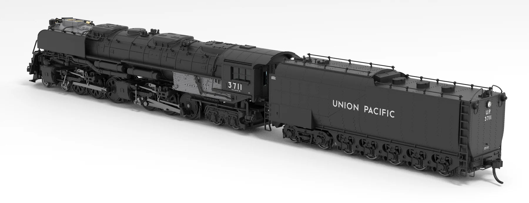 BLI N Scale 4-6-6-4 Challenger Steam Loco Union Pacific UP - Paragon4 (DC/DCC/Sound/Smoke - Oil Tender)