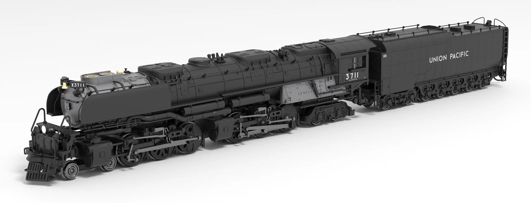 BLI N Scale 4-6-6-4 Challenger Steam Loco Union Pacific UP - Paragon4 (DC/DCC/Sound/Smoke - Oil Tender)