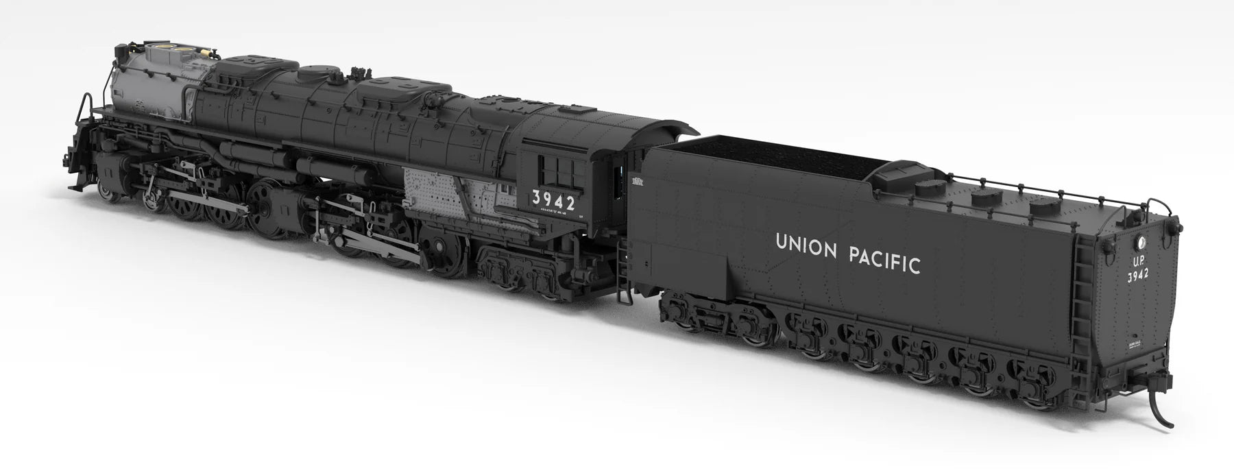 BLI N Scale 4-6-6-4 Challenger Steam Loco Union Pacific UP - Paragon4 (DC/DCC/Sound/Smoke - Coal Tender)