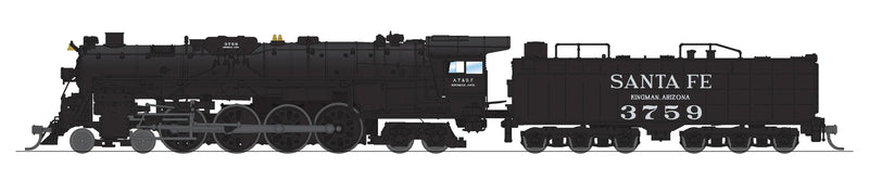 BLI N Scale 4-8-4 Steam Loco Santa Fe ATSF 3759 As Appears Today