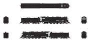 BLI N Scale 4-8-4 Steam Loco Santa Fe ATSF Unlettered