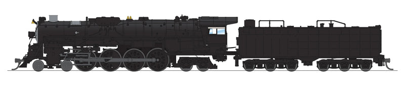 BLI N Scale 4-8-4 Steam Loco Santa Fe ATSF Unlettered
