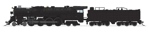 BLI N Scale 4-8-4 Steam Loco Santa Fe ATSF Unlettered