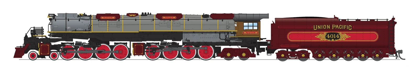 BLI N Scale Big Boy 4-8-8-4 UP 4014 Ornate 1800s Fantasy Scheme 