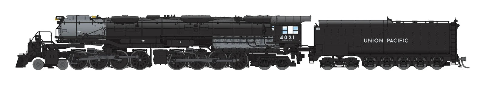 BLI N Scale Big Boy 4-8-8-4 UP As-Delivered Aftercooler 1944