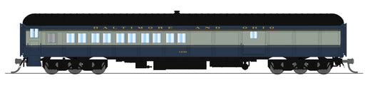 BLI N Scale Coach-Baggage Combine Baltimore & Ohio B&O