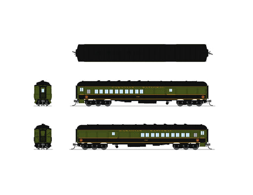 BLI N Scale Coach-Baggage Combine Canadian National CN
