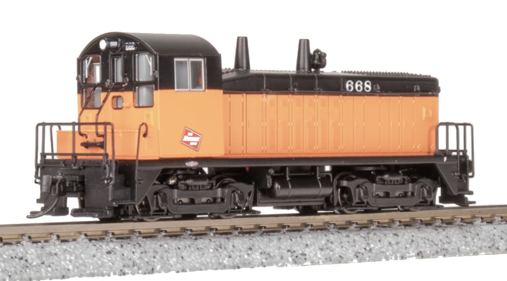 BLI N Scale EMD NW2 Diesel Milwaukee Road MILW