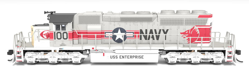 BLI N Scale EMD SD40-2 Diesel USN Fantasy Scheme
