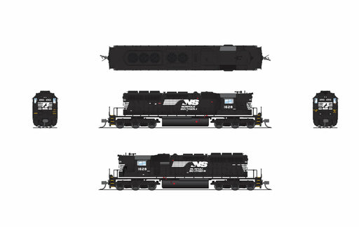 BLI N Scale EMD SD40-2 High Hood Diesel Norfolk Southern NS