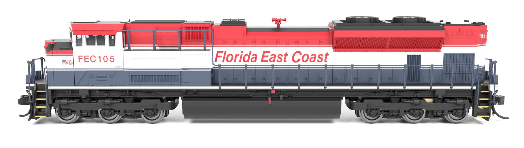 BLI N Scale EMD SD70ACe Florida East Coast "Red White & Blue" FEC Paragon4 (Sound/DC/DCC)