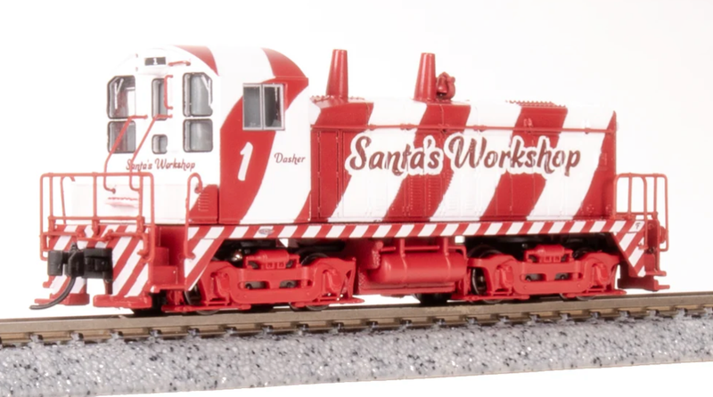 BLI N Scale EMD SW7 Diesel Santa's Workshop