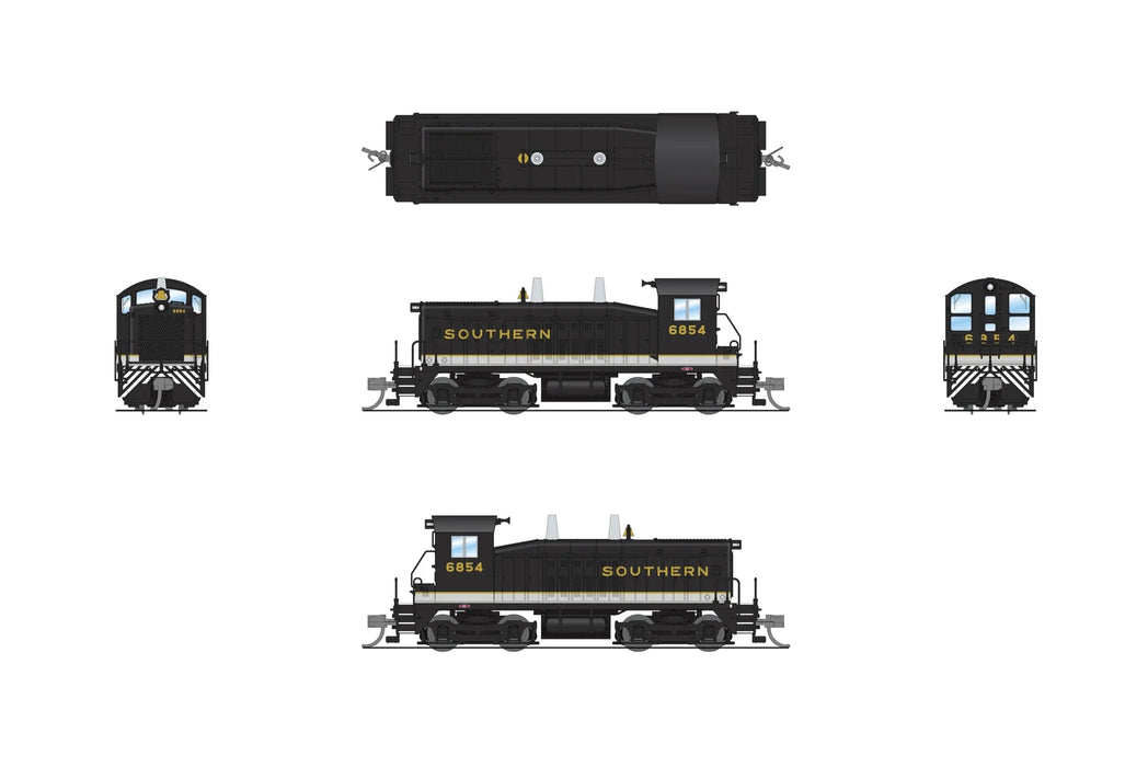 BLI N Scale EMD SW7 Diesel Southern
