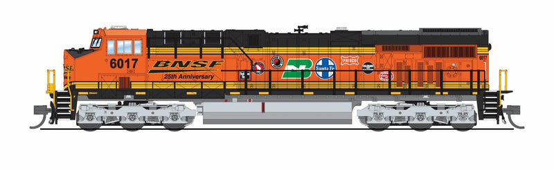 BLI N Scale GE ES44AC Diesel BNSF 25th Anniversary 6022