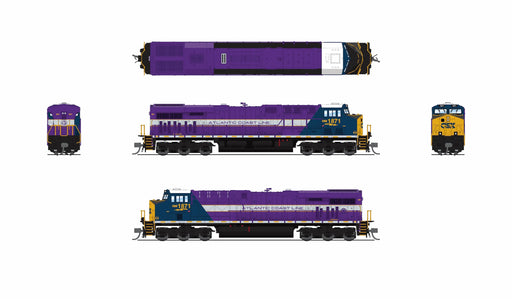 BLI N Scale GE ES44AC Diesel CSX ACL Heritage 1871