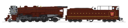 BLI N Scale M1b 4-8-2 Steam Loco Pennsylvania "Tuscan Fantasy" PRR 6744