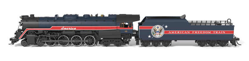 BLI N Scale Reading T-1 4-8-4 American Freedom Train #1 Restoration Appearance