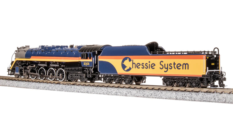 BLI N Scale Reading T-1 4-8-4 Chessie Steam Special 2101