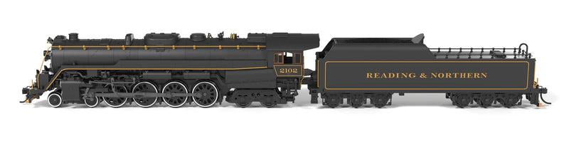 BLI N Scale Reading T-1 4-8-4 Reading & Northern RBMN 2102 Modern Appearance