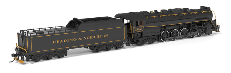 BLI N Scale Reading T-1 4-8-4 Reading & Northern RBMN 2102 Modern Appearance