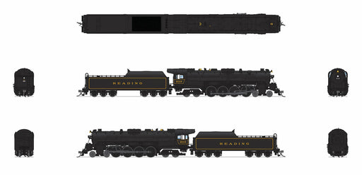 BLI N Scale Reading T-1 4-8-4 Reading RDG In-Service