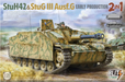 Blitz by Takom 8009 1/35 StuH42 & StuG III Ausf G 2n1 Tank Model Kit