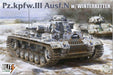 Blitz by Takom 8011 1/35 Panzerkampfwagen Pz.Kpfw.III Ausf.N with Winterketten Tank Model Kit