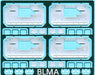 BLMA 105 N Scale EMD Diesel Pilot Face Layovers (4 Pack)