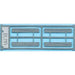BLMA 16 N Scale Modern EMD Cab Sunshades (4 Pack)