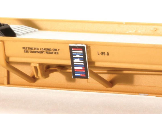 BLMA 405 N Scale Aci Plates for 1970s Era Cars