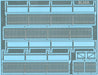 BLMA 4200 HO Scale Picket Fence (70' Scale Feet)