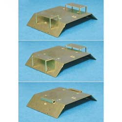 BLMA 4550 HO Scale Remote Control Locomotive Antenna Stands (4 Styles)