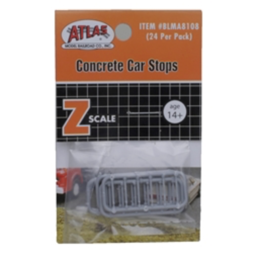BLMA 8108 Z Concrete Car Stops (24 Pack)