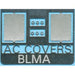 BLMA 91 N Scale Removed Air Cond Cover Patch (2 Pack)