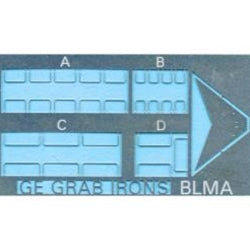 BLMA 95 N Scale Modern GE Wide Cab Grab Iron Set