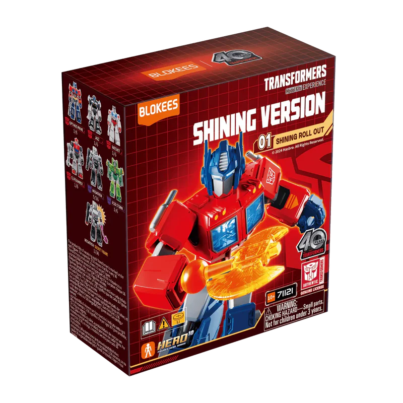 BLOKEES 71121 Transformers: Shining Version 01 Shining Roll Out