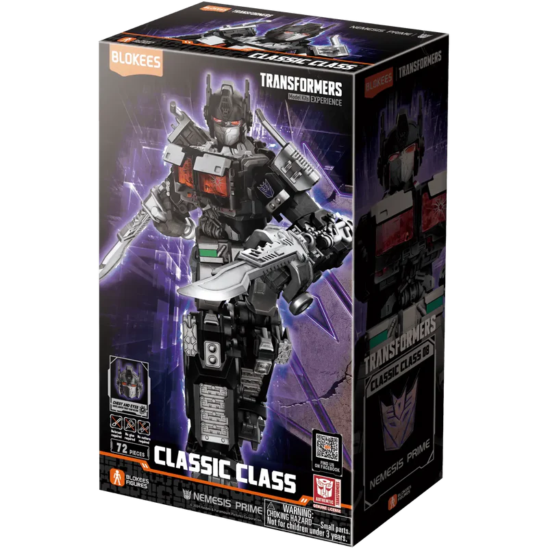 BLOKEES 71155 Transformers: Classic Class 08 Nemesis Prime