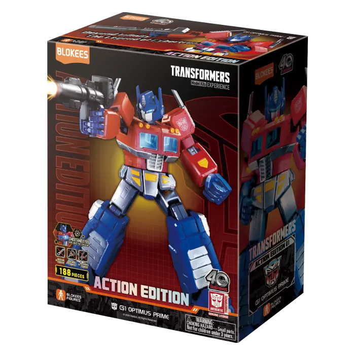 BLOKEES 71156 Transformers: Action Edition 01 G1 Optimus Prime