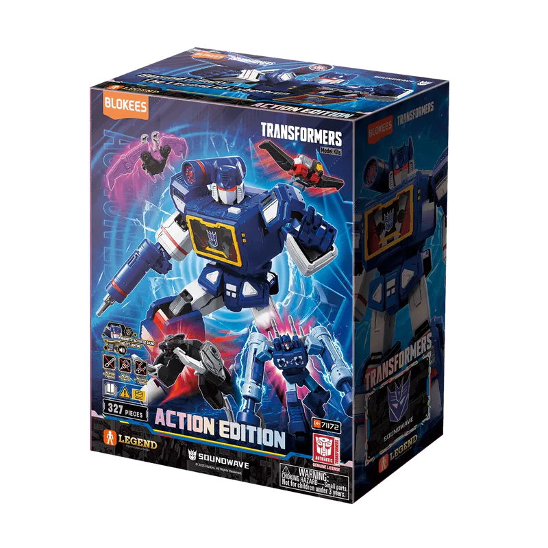 BLOKEES 71172 Transformers: Action Edition 03 G1 Soundwave