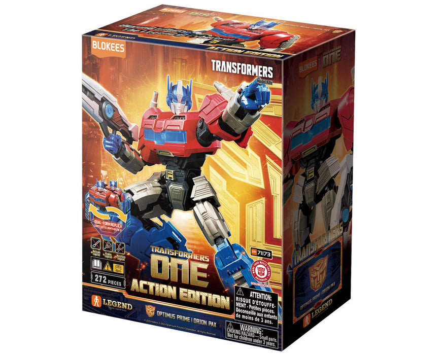 Blokees 71173 Blokees Transformers Action Edition 04 Optimus Prime Plastic Model Kit