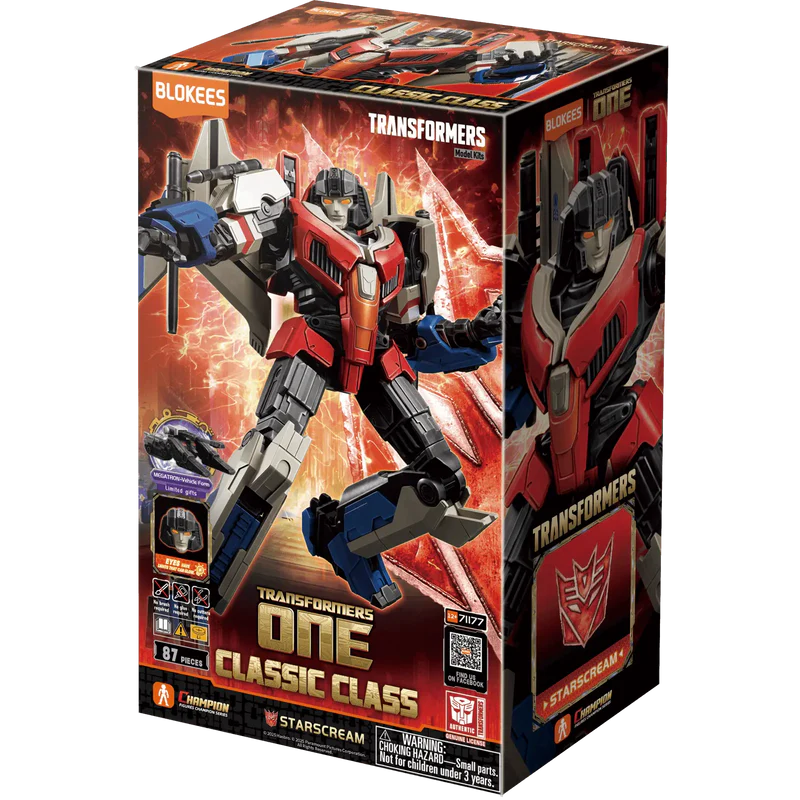 BLOKEES 71177 Transformers One: Classic Class 16 Starscream