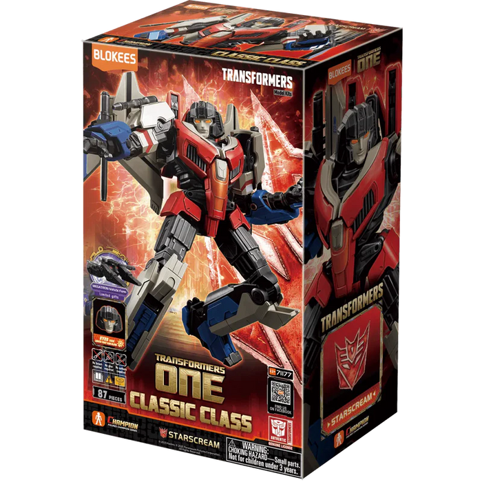 BLOKEES 71177 Transformers One: Classic Class 16 Starscream