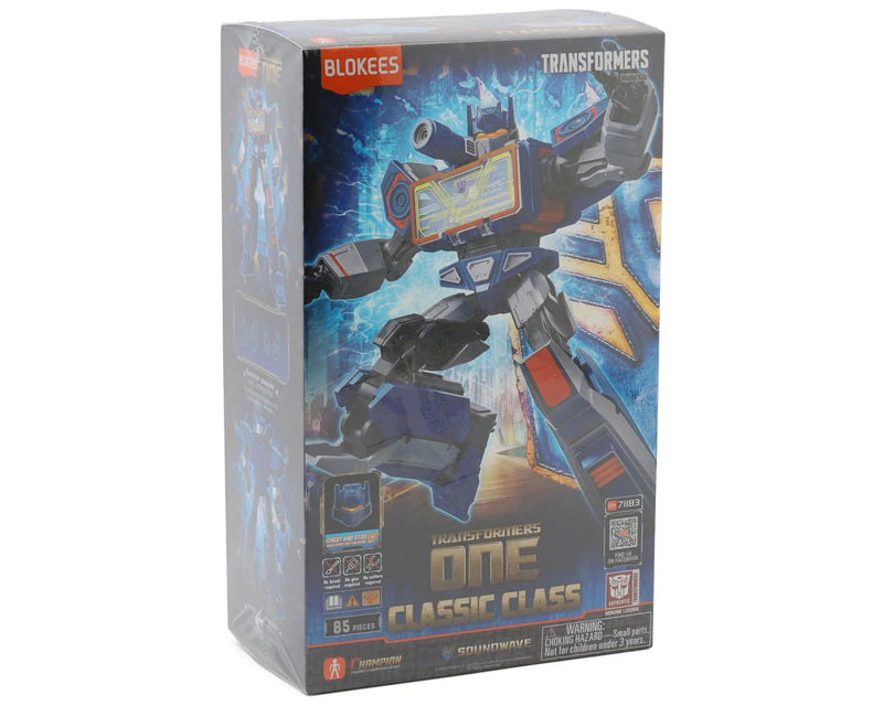 Blokees 71183 Blokees Transformers Classic Class 17 Soundwave Plastic Model Kit