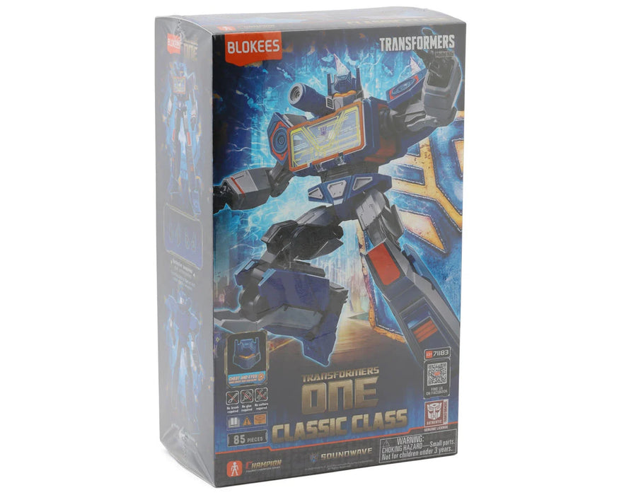 Blokees 71183 Blokees Transformers Classic Class 17 Soundwave Plastic Model Kit