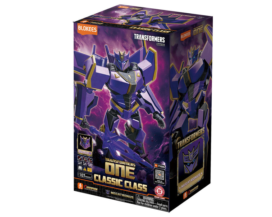 Blokees 71186 Blokees Transformers Classic Class 20 Megatronus Plastic Model Kit