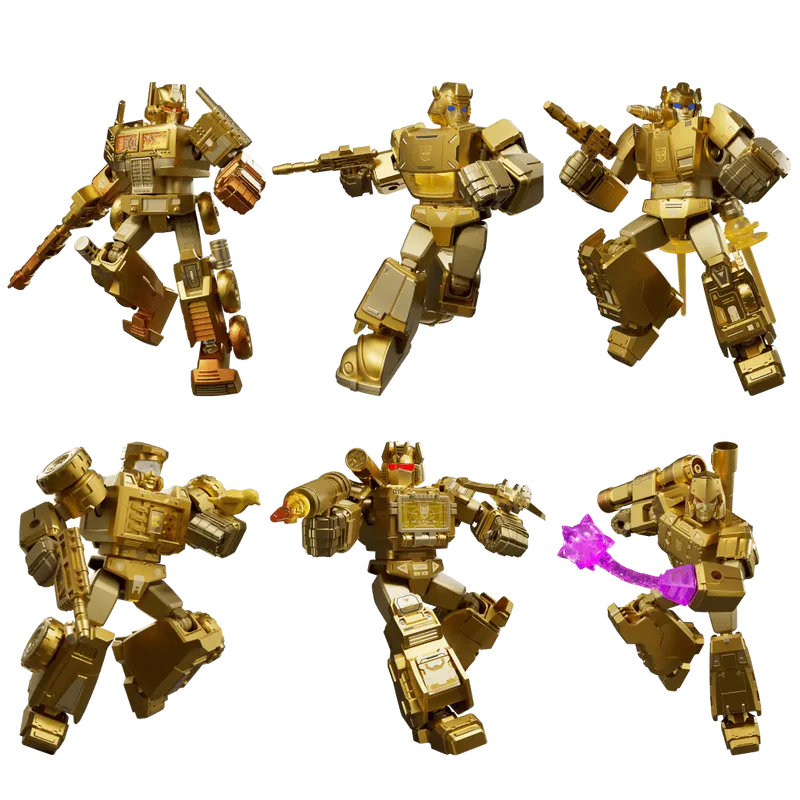 BLOKEES 71192 Transformers: X Yearly Version 02 The Golden Lagoon Defence 5 Piece Set