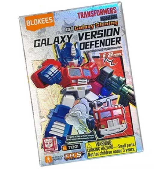 BLOKEES 71301 Transformers: Defender Version 01 Galaxy Shining